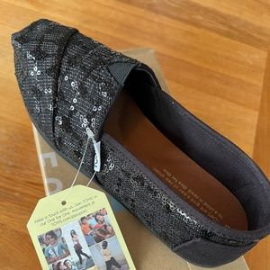 Toms Classic Sequin Glitz Shoes